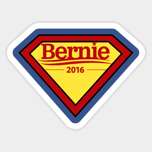 Bernie Sanders - Superhero Sticker